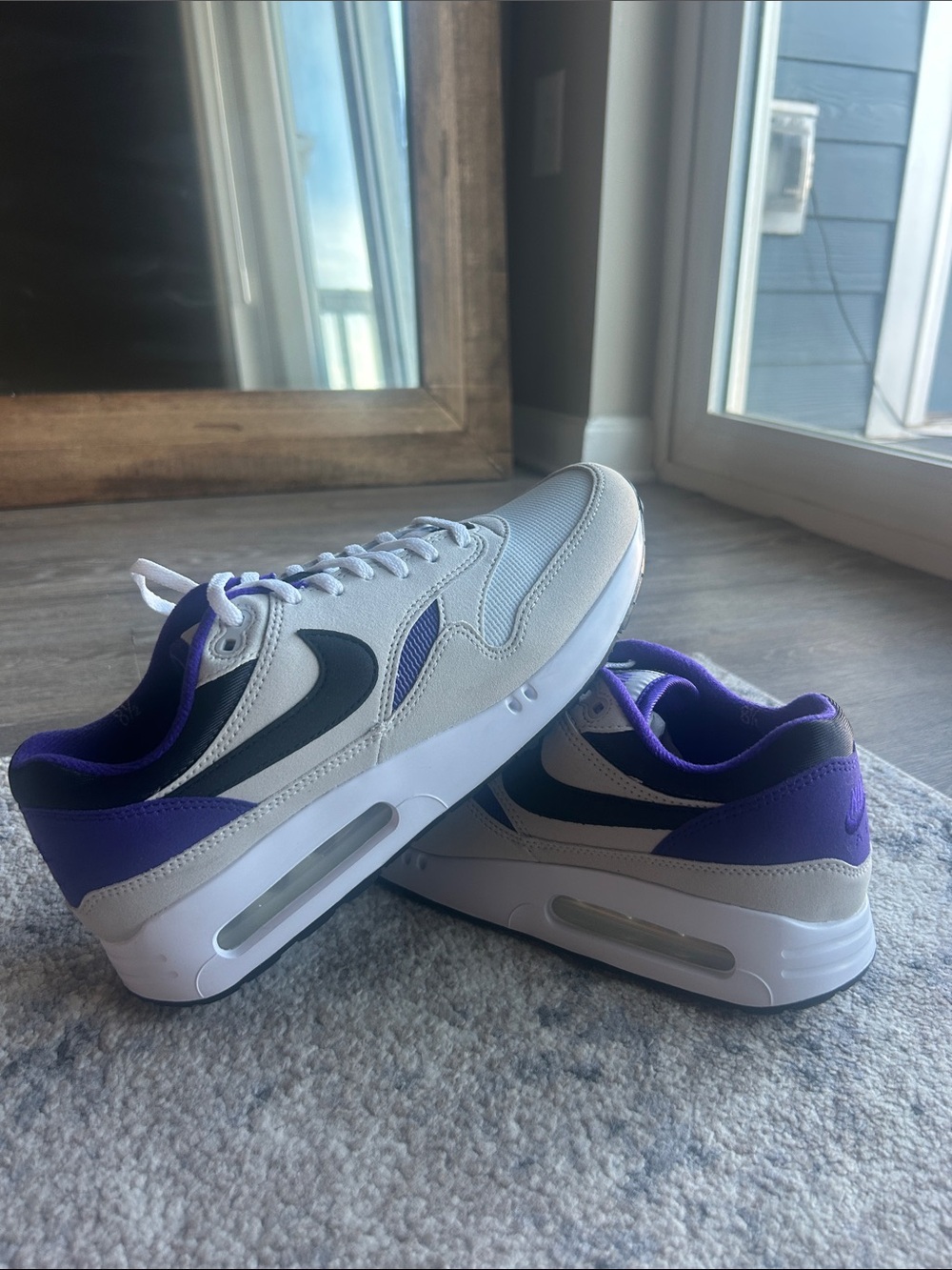 Nike Men’s AirMax, Purple, Black & Grey, Brand new, never worn!
